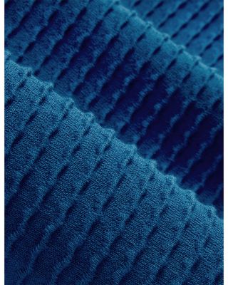 Bestel Short Sleeve Wavy Stitch Open Neck Polo