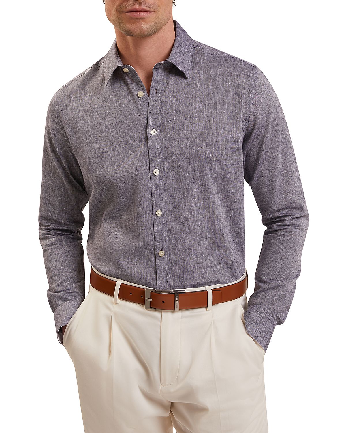 Ted Baker Prynn Linen & Cotton Shirt