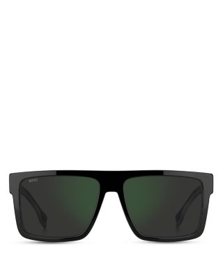 Square Flat Top Sunglasses, 58mm