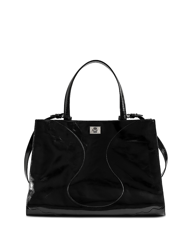 Zadig & Voltaire Jack Vintage Patent Leather Tote