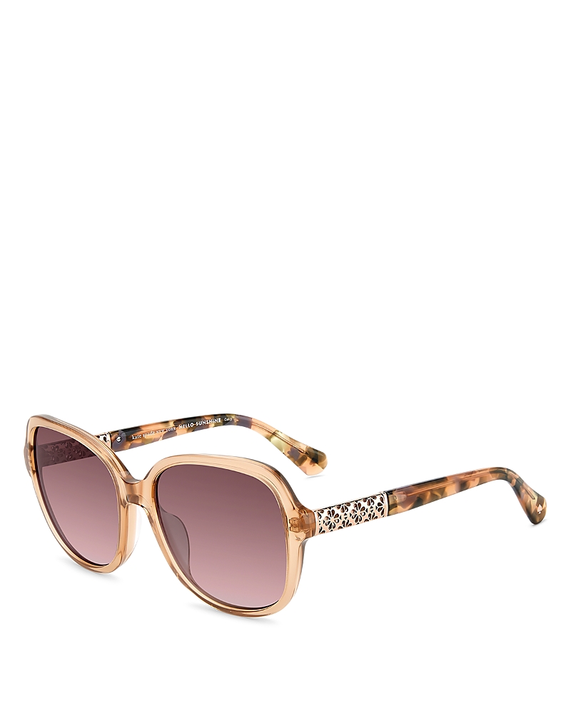 Kate Spade New York Eliza Round Sunglasses, 57mm