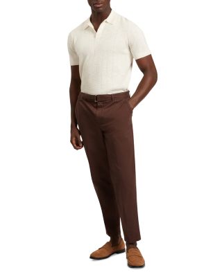 Edgard Mixed Stitch Polo Shirt