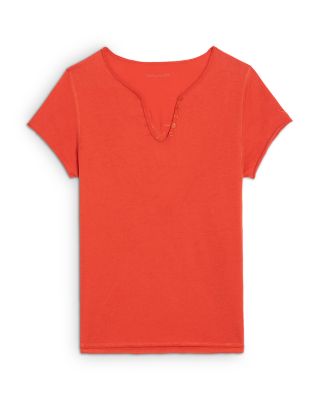 Henley Fishnet T Shirt