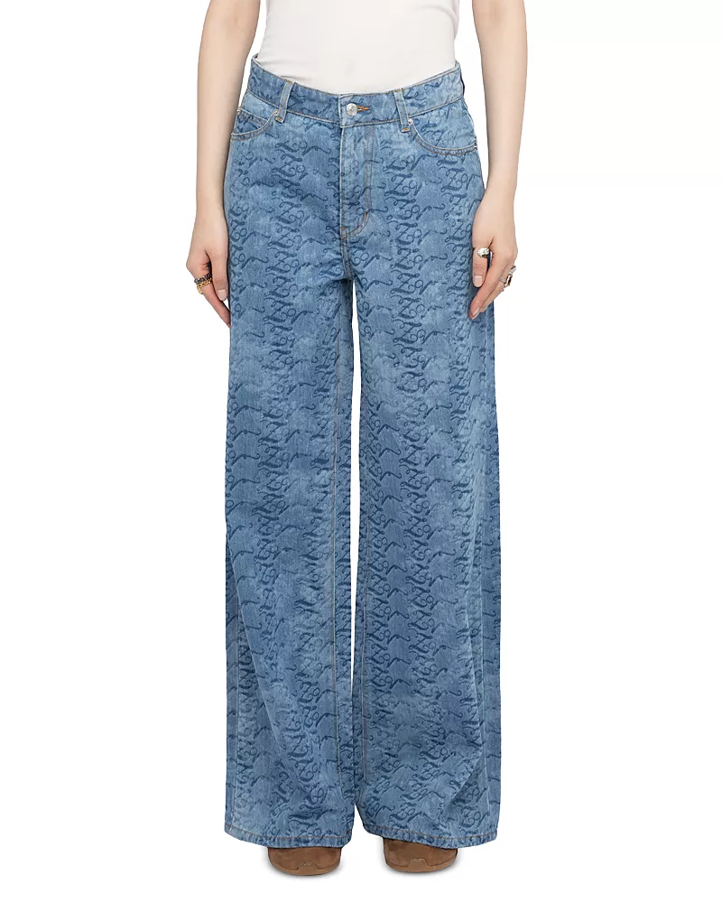 Zadig & Voltaire Ete High Rise Denim Jeans