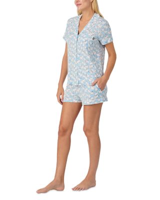 Jersey Short Sleeve Boxer Pajama Set