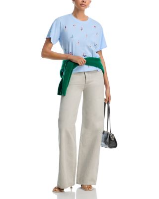 Haley Beachgoers Boxy Crop Tee - Exclusive