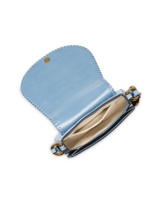 Josie Medium Suede Saddle Bag 