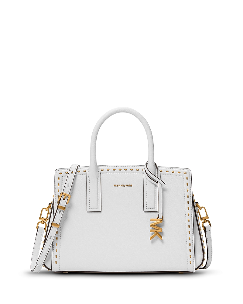 Michael Kors Laila Small Leather Satchel