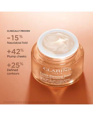 Extra Firming Day Cream Refillable Moisturizer with Collagen Polypeptide & Niacinamide for All Skin Types 1.7 oz.