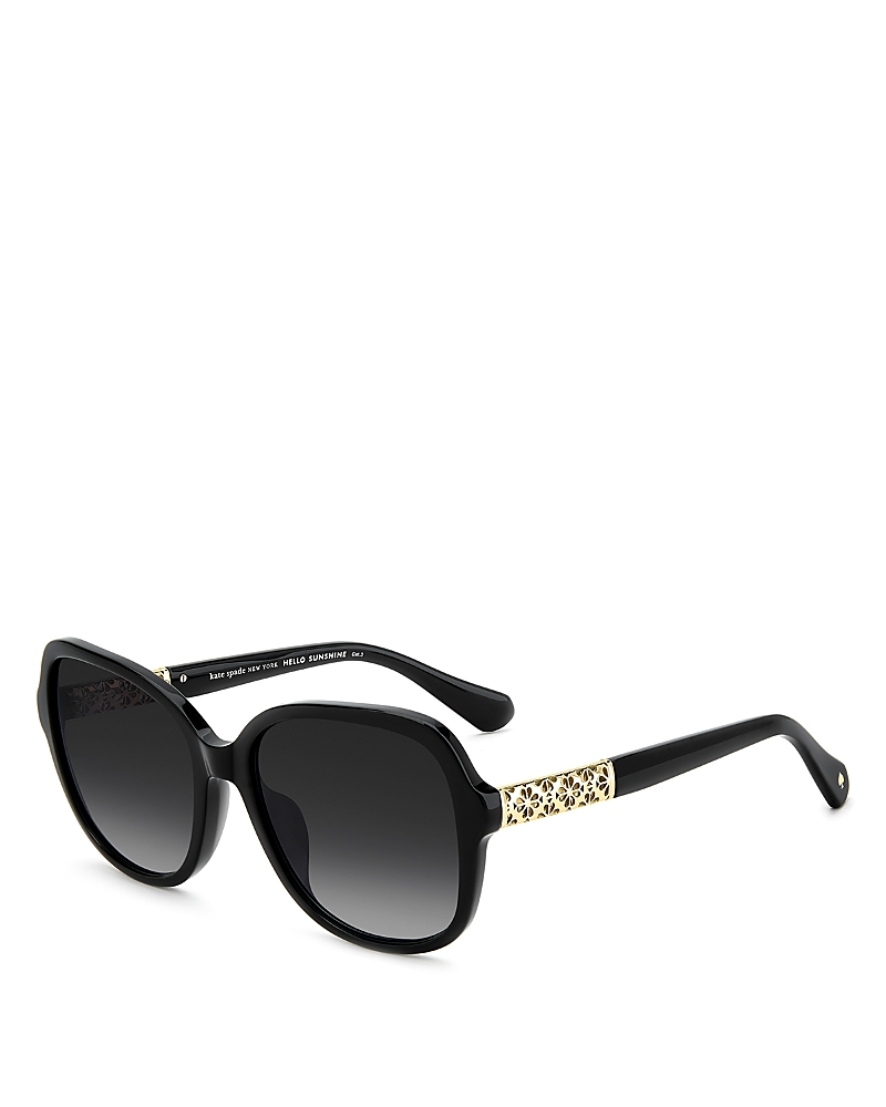 kate spade new york Eliza Round Sunglasses, 57mm