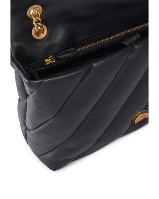 Love Puff Big Classic Leather Convertible Crossbody
