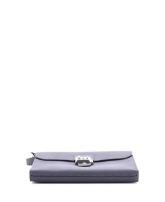 24 Sac a Depeches Wristlet Pouch Epsom