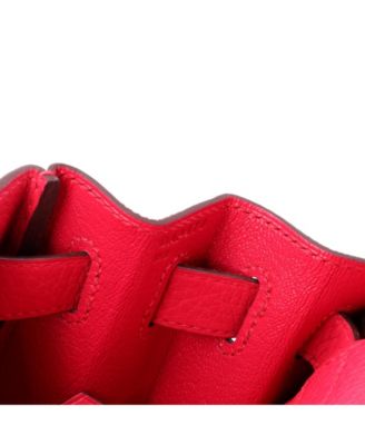 Kelly 28 Handbag Pink Clemence with Gold Hardware