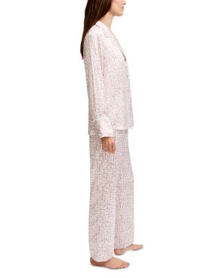 Silk Key To My Heart Long Pajama Set