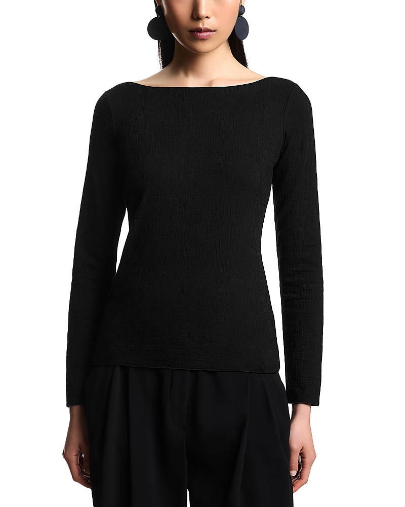 Emporio Armani Textured Top