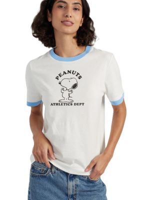  Women s Cotton Snoopy Athletics T-Shirt