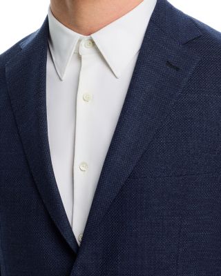 Knit Effect Unstructured Regular Fit Sport Coat - Exclusive