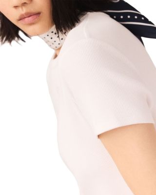 Polka Dot Silk Scarf