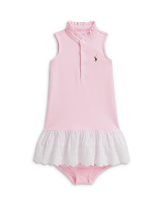 Girls' Eyelet Cotton Mesh Dress & Bloomer - Baby