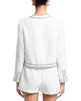 Chain Trim Tweed Jacket - Exclusive