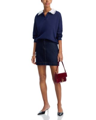 Ruffle Sweatshirt - Exclusive