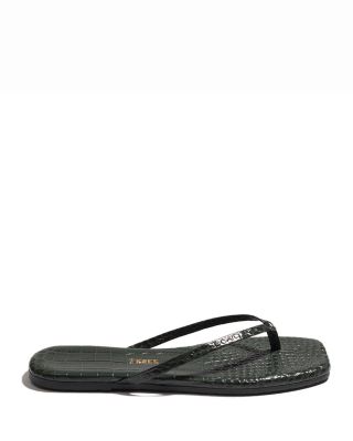Women's Lily Square Toe Flip Flops