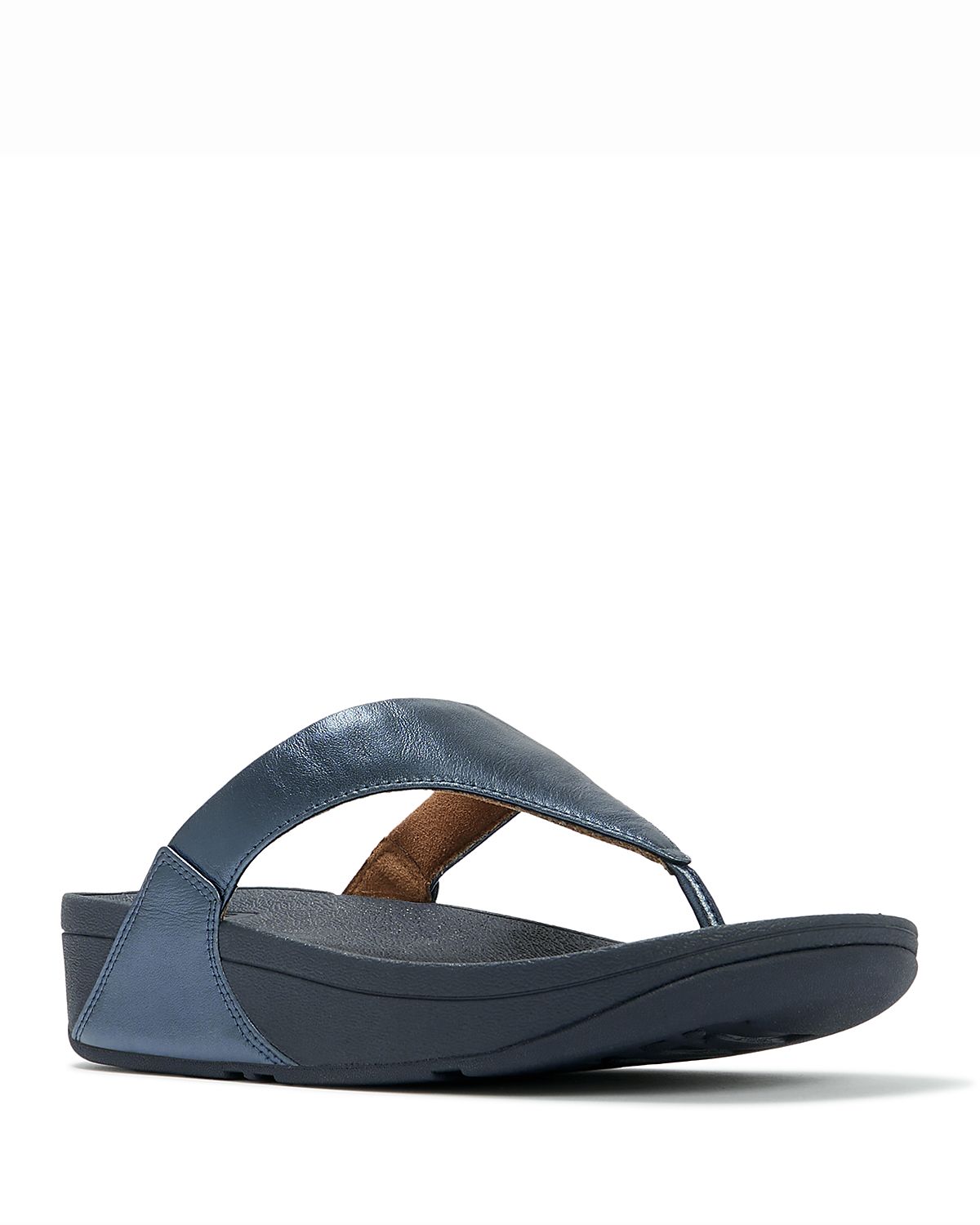 FitFlop Women's Lulu Slip On Thong Wedge Sandals