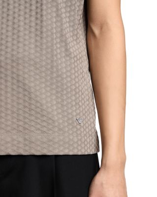 Jacquard Crewneck T-Shirt