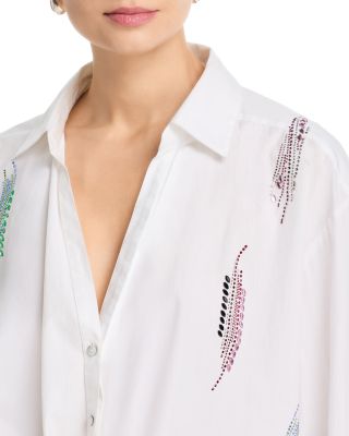 Paillette Whirl Marianna Top