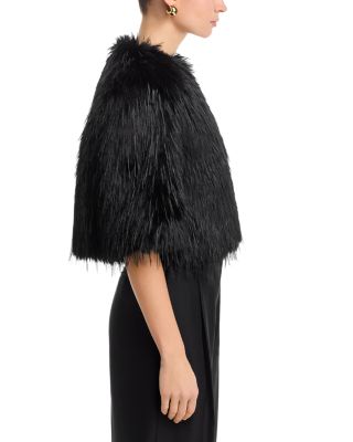 Aspen Faux Fur Shrug