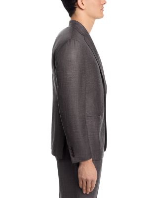 Wool, Silk & Linen M&eacute;lange Suit Jacket