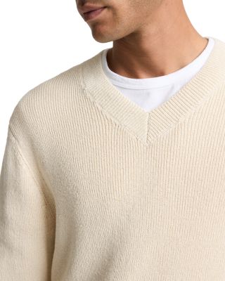 Spring Rib V-Neck Sweater
