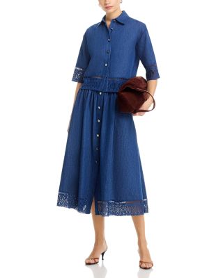 The Laylee Denim Top & The Laylee Denim Skirt