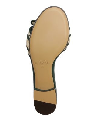 Women's Grossgrain Bow Slides