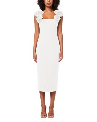 Gabby Chrysanthemum Appliqu&eacute; Dress