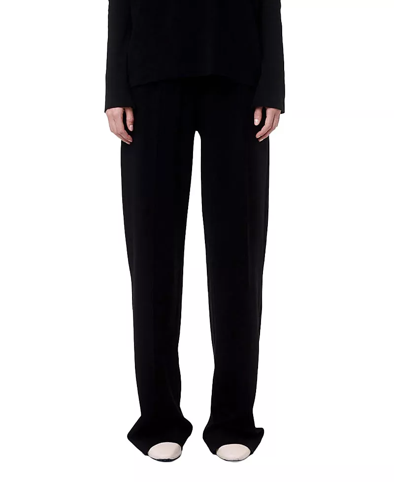 Another Tomorrow Luxe Seamed Lounge Pant
