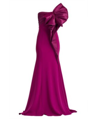  Breton Sculpted Bow Gown