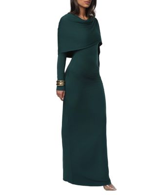  Glitz Asymmetric Maxi Dress