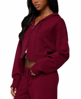 Russell Knit Hooded Cardigan