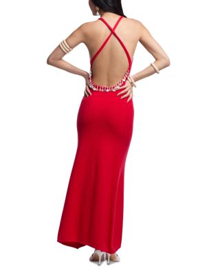 Ignacia Plunging Neck Dress