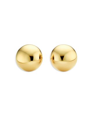 18K Yellow Gold Psyche Stud Earrings