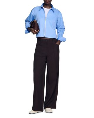 Julianna Cropped Logo Shirt