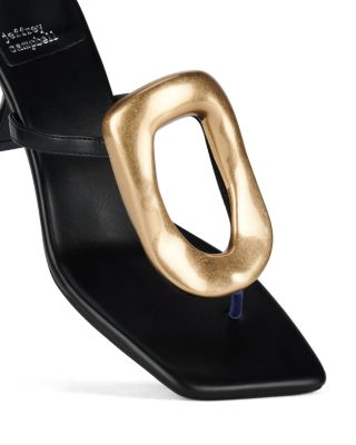 Women's Embellished Jelly Thong Sandals