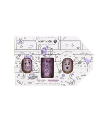 Polly Elliot and Body Rollette Nail Polish for Kids Set of 3 - 5-7 Years