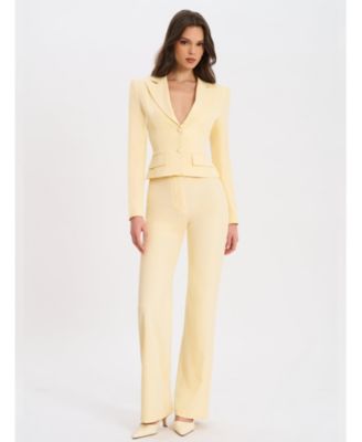  Quinnie Business Casual Slim Suit Pants