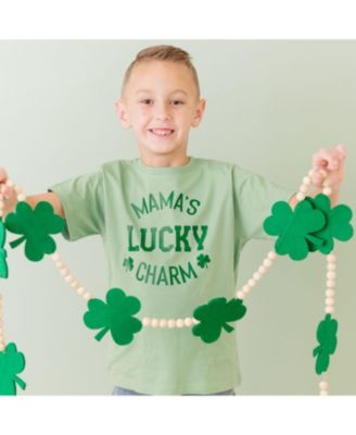 Boys' Mama's Lucky Charm St. Patrick's Day Short Sleeve T-Shirt - Little Kid