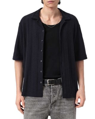 Trace Oversized Fit Short Sleeve Shirt