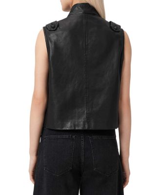Rummy Leather Vest