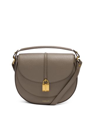 Siena Small Leather Saddle Bag