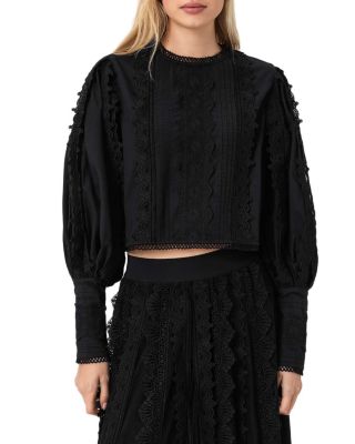 Hart Embroidered Top